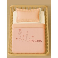 Bistyle Hello Flowers Pike Takımı 100X150 80118 Pembe