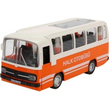 Nessiworld Sesli ve Işıklı Nostaljik Halk Otobüsü 15 cm