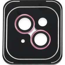 Joko iPhone 14 Pvd Metal Kamera Lens - Pembe