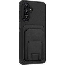 Mobify Samsung Galaxy A17 Kılıf Tpu Malzemeli ve Deri Dokulu Şık Nexacard Premium Kapak