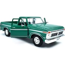 Motormax 1977 Ford F-150 Custom Pickup Yeşil 1/24 Model Araba Yeşil