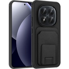 Mobify Redmi Note 15 Pro Kılıf Tpu Malzemeli ve Deri Dokulu Şık Nexacard Premium Kapak