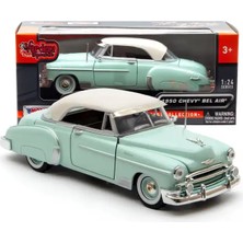 Motormax 1950 Chevy Bel Air 1/24 Diecast Model Yeşil Diecast Model Yeşil