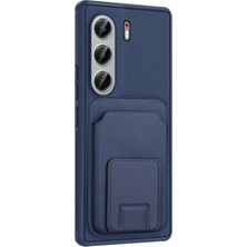 Techno Guru Tecno Camon 40 Pro Kılıf Deri Dokulu ve Kartlıklı Bikart Tpu Premium Kapak