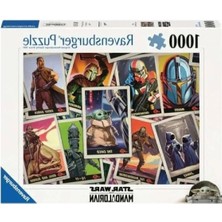 Esranın Dünyası 1000 Parça Puzzle - Star Wars Mandalorian