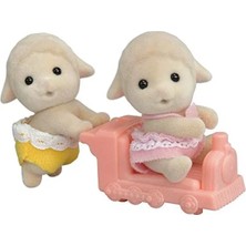 Esranın Dünyası Renkli Koyun Ikizler Figürü