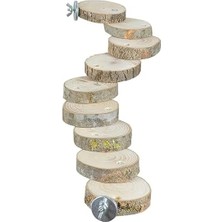 Esranın Dünyası Kuşlar Için 9 Basamaklı Tünek ve Oyun Parkuru