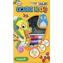 Esranın Dünyası Hayvan Temalı Cam Boyama Seti - 6 Renk