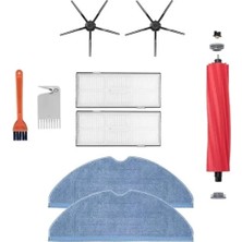 Esranın Dünyası Robot Süpürge Modelleri Uyumlu 9 Parça Set - Yan Fırçalı