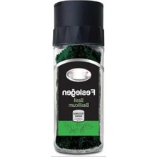 Esranın Dünyası Tuzluklu Cam Kavanoz - Bağdat Fesleğen Desenli