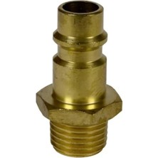 Esranın Dünyası R1/4 6mm Erkek Dişli Hortum Rekoru, Pirinçten Yapılmış