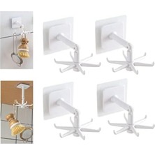 Esranın Dünyası Kendinden Yapışkanlı Mutfak Gereç Tutucu - 6 Kancalı