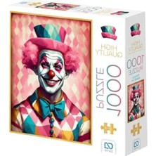 Esranın Dünyası 1000 Parça Palyaço Temalı Hobi Puzzle Yapboz