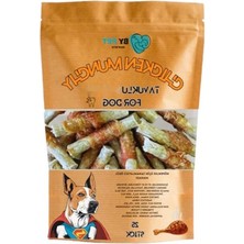 Esranın Dünyası Tavuk Sargılı Köpek Ödül Maması, Tavuklu Munchy, 25 Stick