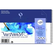 Esranın Dünyası Spiralli Eskiz ve Resim Defteri, 12 Sayfa, 300G Kağıt