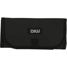 Esranın Dünyası 25 Bölmeli Sanatsal Fırça Çantası, Siyah