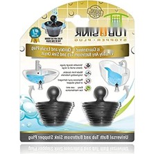 Esranın Dünyası Evrensel Küvet ve Lavabo Süzgeci - Siyah Renk, 2'li Paket