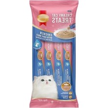 Esranın Dünyası Kedi Ödülü Krema - Tavuk ve Keçi Sütü Aromalı (4 x 15 Gr)