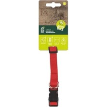 Esranın Dünyası Ayarlanabilir Rahat Köpek Boyun Tasması - Kırmızı - L Beden