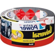 Esranın Dünyası Ekstra Güçlü Duct Tamir Bandı, Siyah, 25M x 50MM