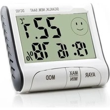 Esranın Dünyası Iç Mekan Termometre ve Nem Ölçer Saat