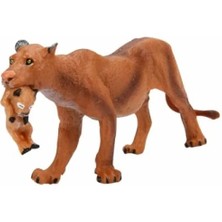 Esranın Dünyası Vahşi Aslan Figürü - 12,5 cm