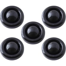 Esranın Dünyası 5'li Vidalanan Siyah Silikon Kapı Stoperi