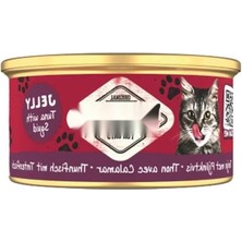 Esranın Dünyası Yetişkin Kedi Konservesi - Ton Balığı ve Kalamar 85GR