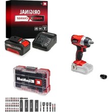 Esranın Dünyası Kömürsüz Akülü Darbeli Somun Sıkma Seti, 18V, 35 Parça Aksesuar