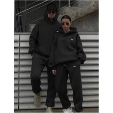 -Unisex Kışlık 3 Iplik Oversize Sweatshirt – Yumuşak Kumaş Modern Tasarım 5