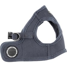 Esranın Dünyası Küçük ve Orta Boy Köpekler Için Yumuşak Koşum Takımı, Gri, M