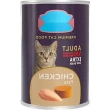 Esranın Dünyası Yetişkin Kediler Için Tavuk Etli 400 gr Pate Konserve Mama