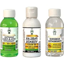 Esranın Dünyası 3X100 ml Yağlı Boya Seti, Terebentin, Vernik ve Boya Temizleyici