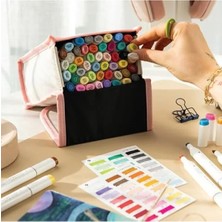 Esranın Dünyası 48'li Çift Uçlu Alkol Bazlı Marker Kalem Seti - Ince ve Kaba Uç