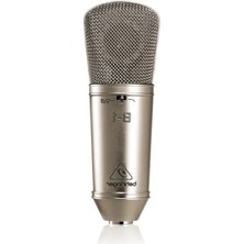 Esranın Dünyası Profesyonel Büyük Diyafram Stüdyo Kondenser Mikrofon - Siyah