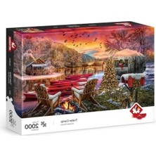 Esranın Dünyası 2000 Parça Karavan Kampı Yapboz Seti