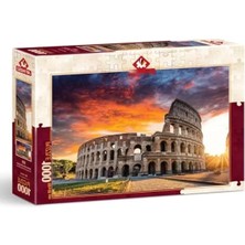 Esranın Dünyası Colosseum'da Gün Batımı Temalı 1000 Parça Yüksek Zorluk Seviyeli Puzzle