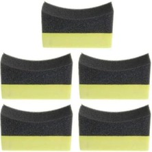 Esranın Dünyası 5'li Lastik Parlatma Seti, Dayanıklı Temizlik Süngeri