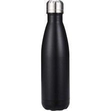 Esranın Dünyası Paslanmaz Çelik 500 ml Termos Şişe - Siyah