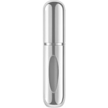 Esranın Dünyası Mini Doldurulabilir Seyahat Boy Parfüm Şişesi - Gümüş