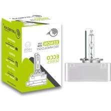 Esranın Dünyası D5S Xenon Ampül, 6000K Beyaz Işık, 12V 35W, %60 Daha Fazla Işık Teknolojisi