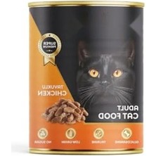 Esranın Dünyası Tavuk Etli Düşük Tahıllı Konserve Kedi Maması, 400 Gram