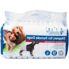 Esranın Dünyası L Boy Köpek Alt Bağlama Bezi - 12 Adet Yüksek Emme Gücü