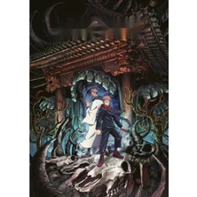 Esranın Dünyası Çizgili Defter - Jujutsu Kaisen Temalı