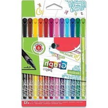 Esranın Dünyası 12 Renkli Keçeli Kalem Seti