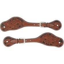 Esranın Dünyası Kestane Deri Çiçek Oyma Tasarım Koleksiyonu