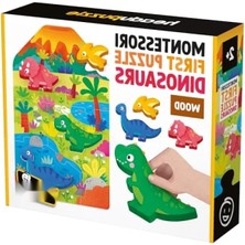 Esranın Dünyası Montessori Tarzı Dinozor Temalı Ilk Yapboz