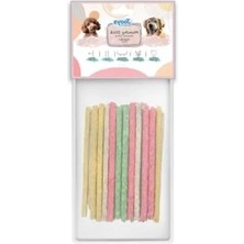 Esranın Dünyası Renkli Munchy Çubuk - 12 Cm, 25'li Paket