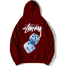 -Erkrk Premium 3 Iplik Baskılı Oversize Sweatshirt – Trend Streetwear 9