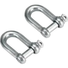 Esranın Dünyası U Tipi Zincir Kilidi - 12 Mm, Kilitli Karabina Seti